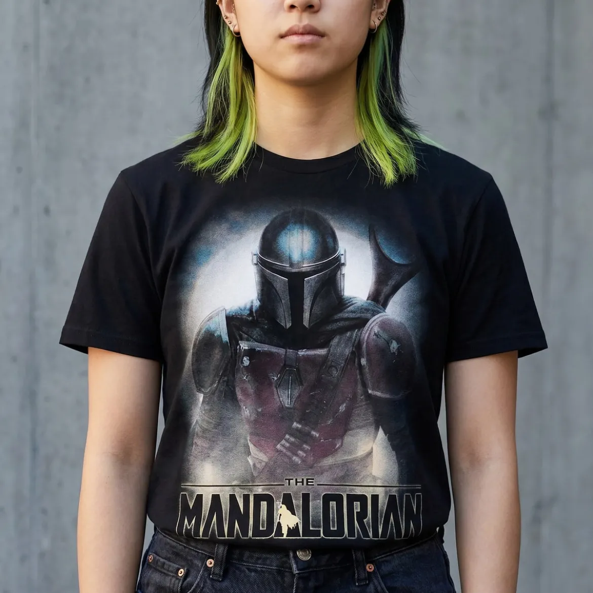 The Mandalorian Fighter T-Shirt schwarz - Star Wars