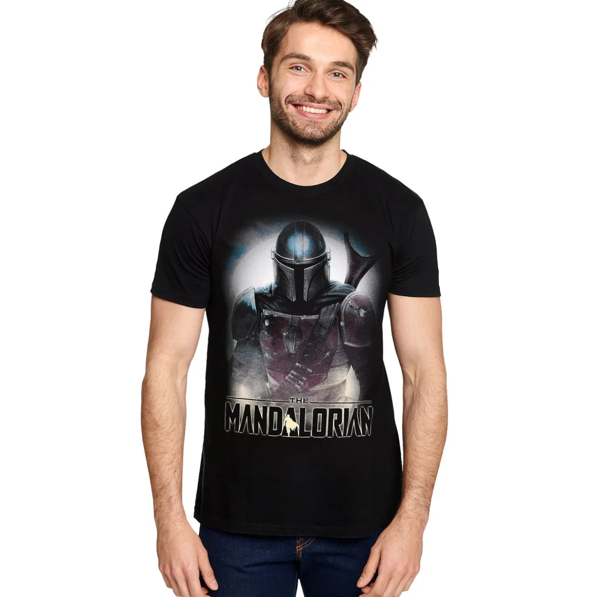 The Mandalorian Fighter T-Shirt schwarz - Star Wars