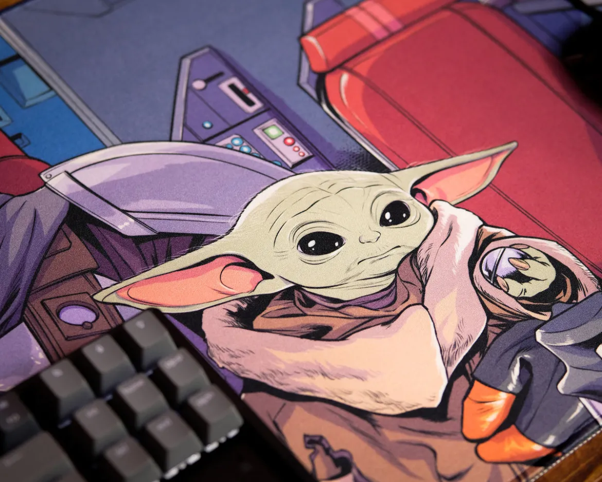 The Mandalorian & Grogu Mousepad - Star Wars