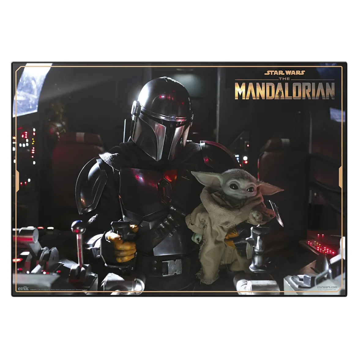 The Mandalorian & Grogu Schreibtischunterlage - Star Wars