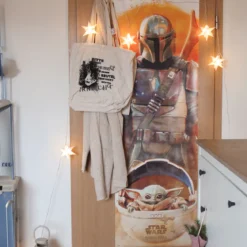The Mandalorian & Grogu Türposter - Star Wars
