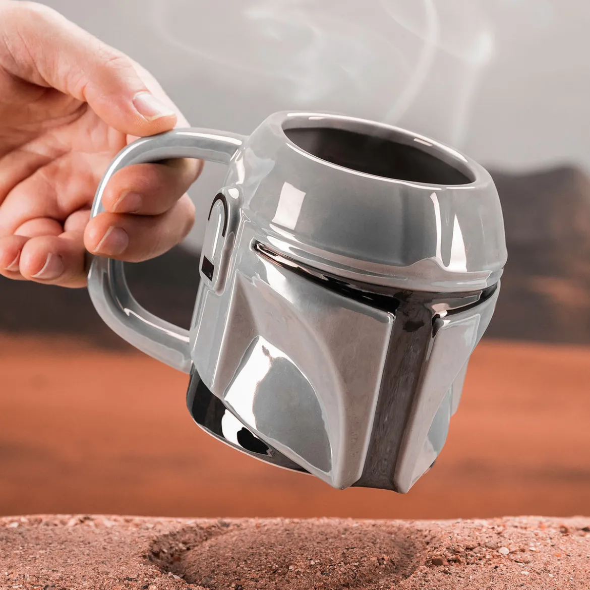 The Mandalorian Helm 3D Tasse - Star Wars