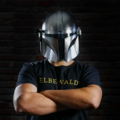The Mandalorian Helm Replik mit Licht - Star Wars