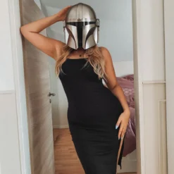 The Mandalorian Helm Replik mit Licht - Star Wars