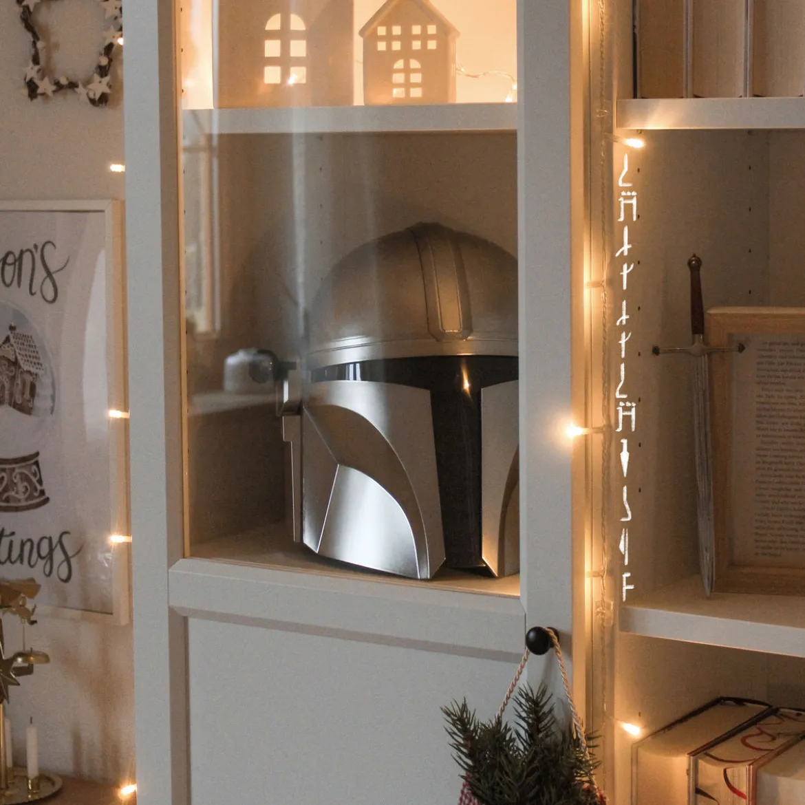 The Mandalorian Helm Replik mit Licht - Star Wars