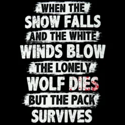 The Pack Survives T-Shirt schwarz