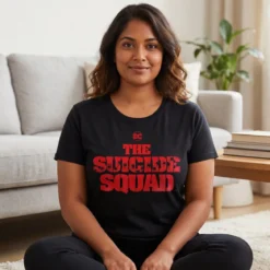 The Suicide Squad - Shot Logo T-Shirt schwarz