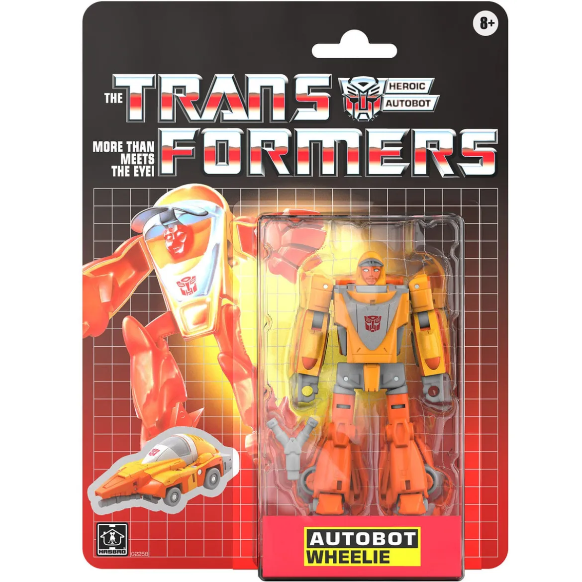 The Transformers Retro G1 Actionfigur Autobot Wheelie 11 cm