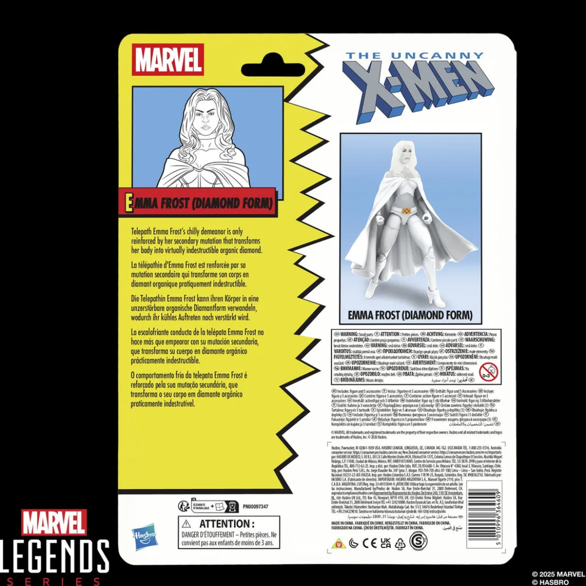 The Uncanny X-Men Marvel Legends Actionfigur Emma Frost