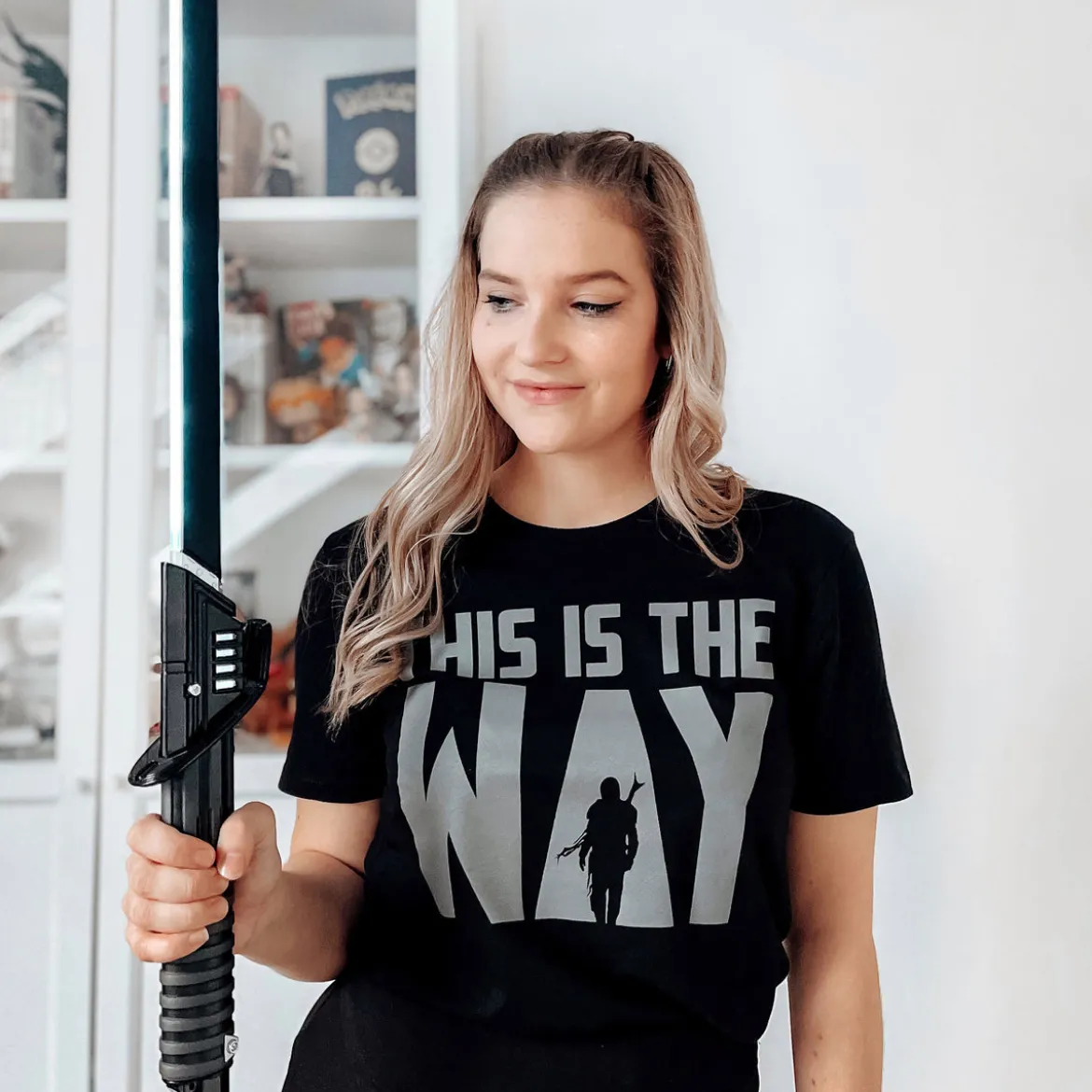 The Way T-Shirt für Star Wars Fans schwarz