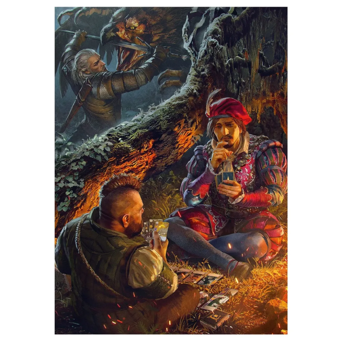 The Witcher Puzzle 10er-Pack 10th Anniversary Puzzle Collection (500 Teile)