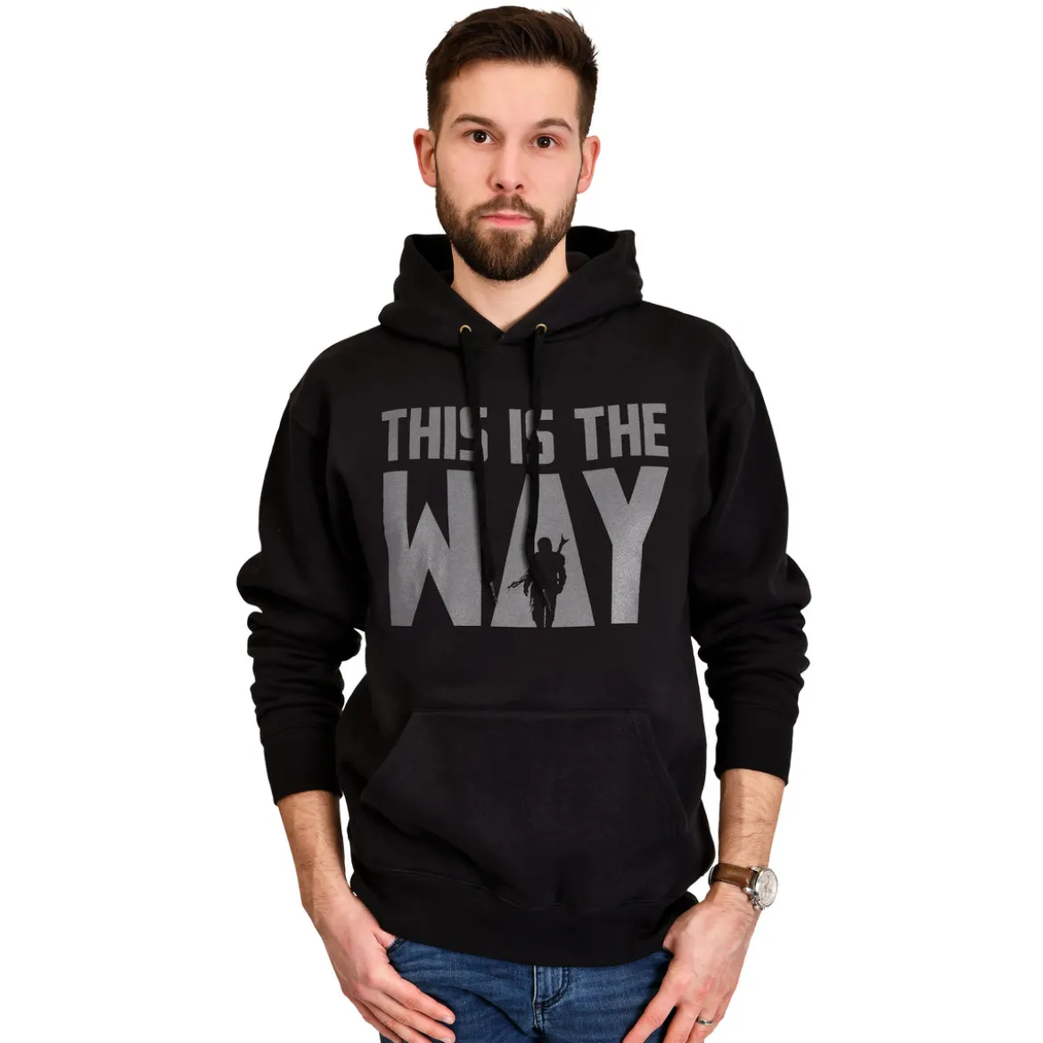 This is the Way Hoodie für Star Wars Fans schwarz