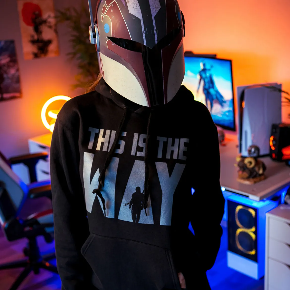 This is the Way Hoodie für Star Wars Fans schwarz