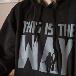 This is the Way Hoodie für Star Wars Fans schwarz