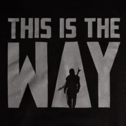 This is the Way Hoodie für Star Wars Fans schwarz
