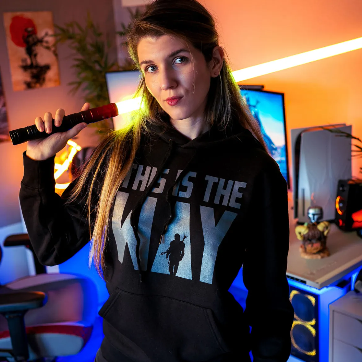 This is the Way Hoodie für Star Wars Fans schwarz