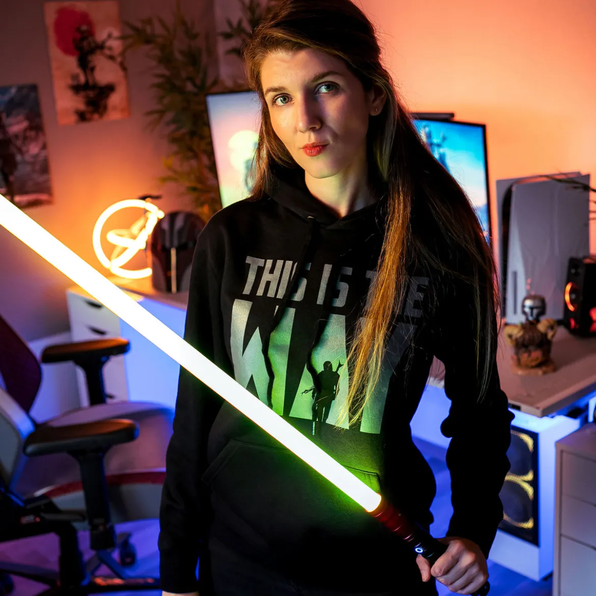 This is the Way Hoodie für Star Wars Fans schwarz