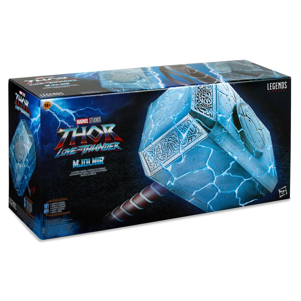 Thor - Mjölnir Hammer Premium Replik mit Licht und Sound