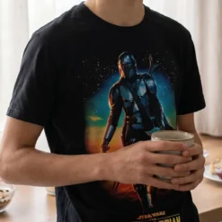 Through The Galaxy T-Shirt schwarz - Star Wars The Mandalorian