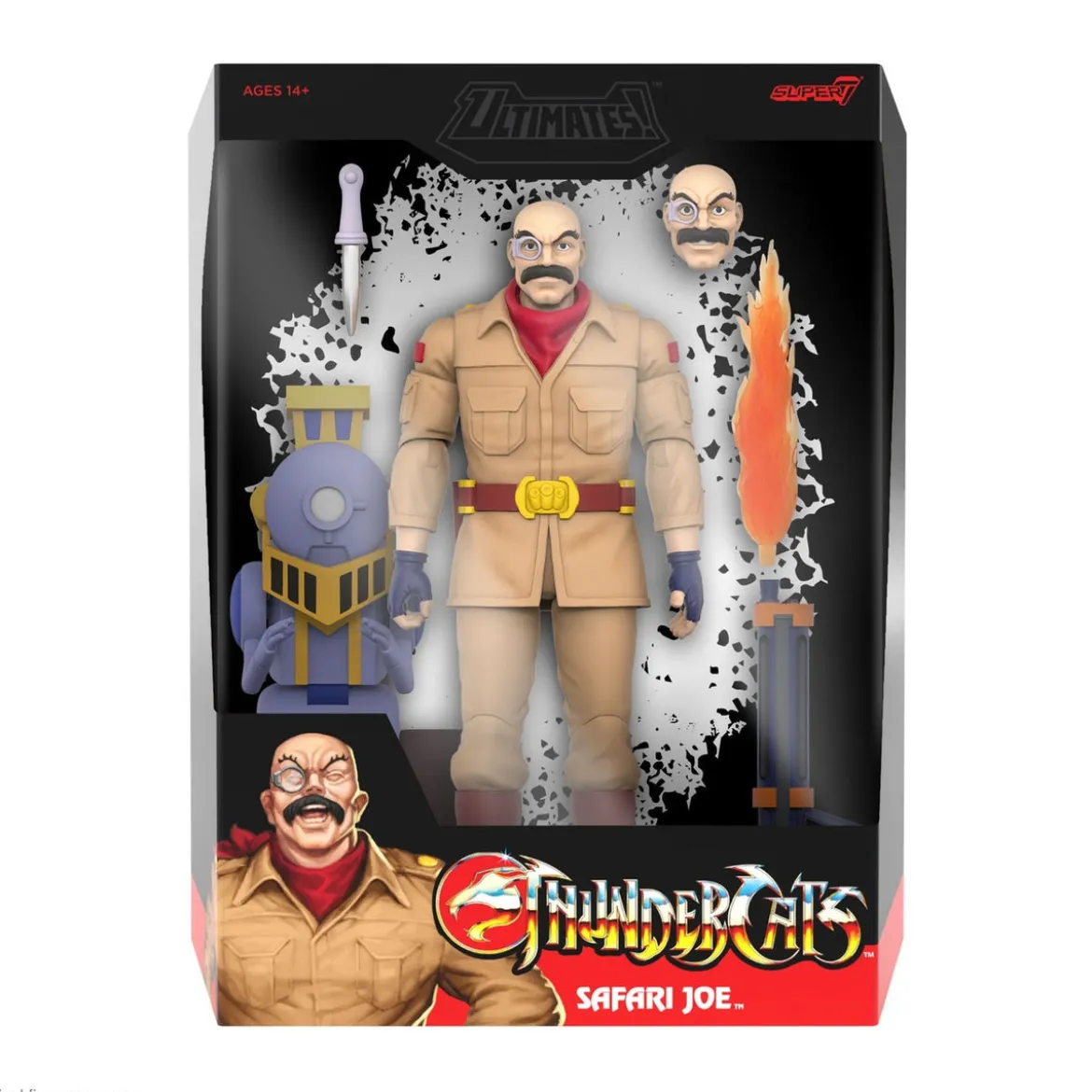 Thundercats Ultimates Actionfigur Safari Joe Wave 12 18 cm