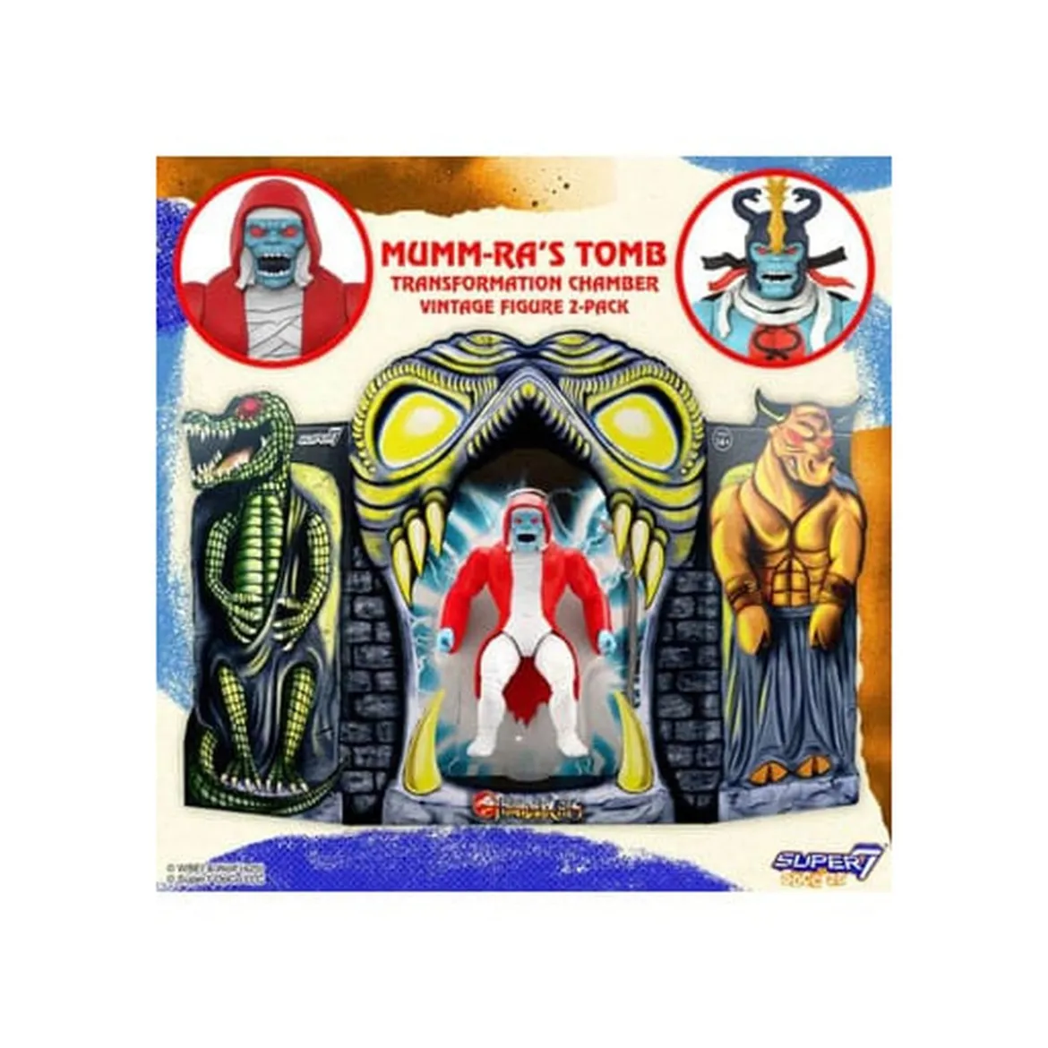 Thundercats Vintage Collection Actionfiguren 2er-Pack Mumm-Ra's Tomb 14 cm