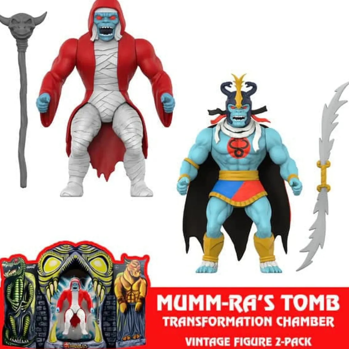 Thundercats Vintage Collection Actionfiguren 2er-Pack Mumm-Ra's Tomb 14 cm