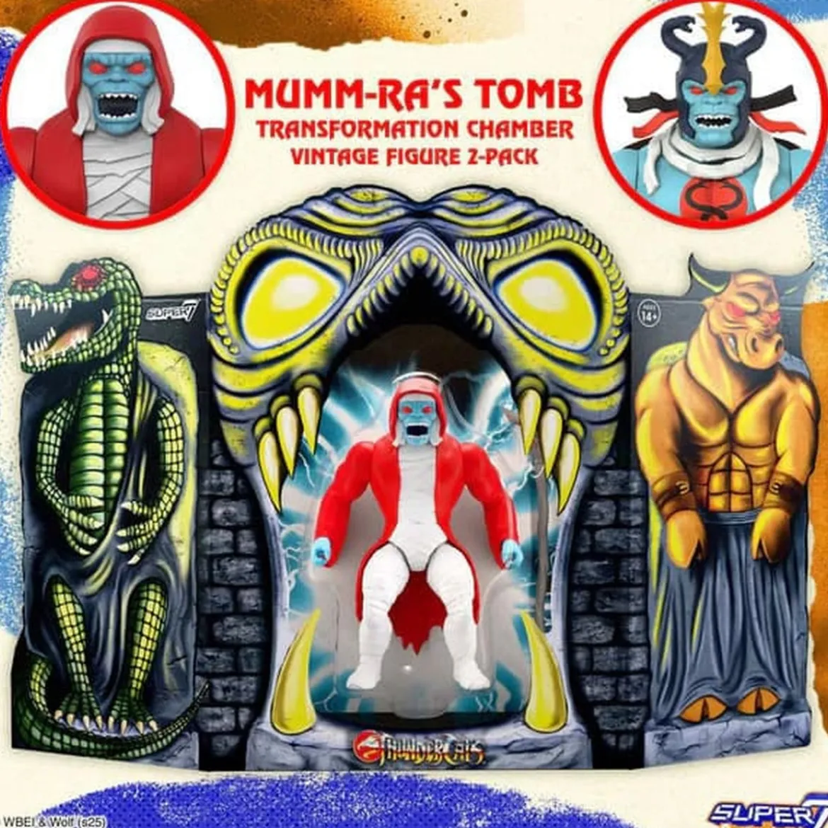 Thundercats Vintage Collection Actionfiguren 2er-Pack Mumm-Ra's Tomb 14 cm