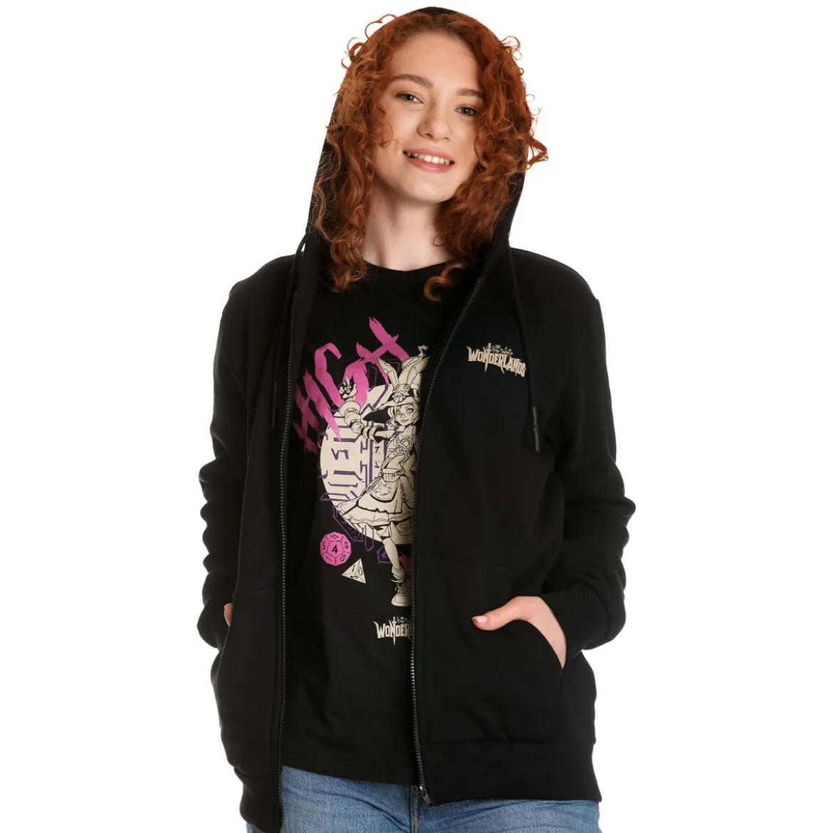 Tiny Tina's Wonderlands - High Roller Kapuzenjacke schwarz
