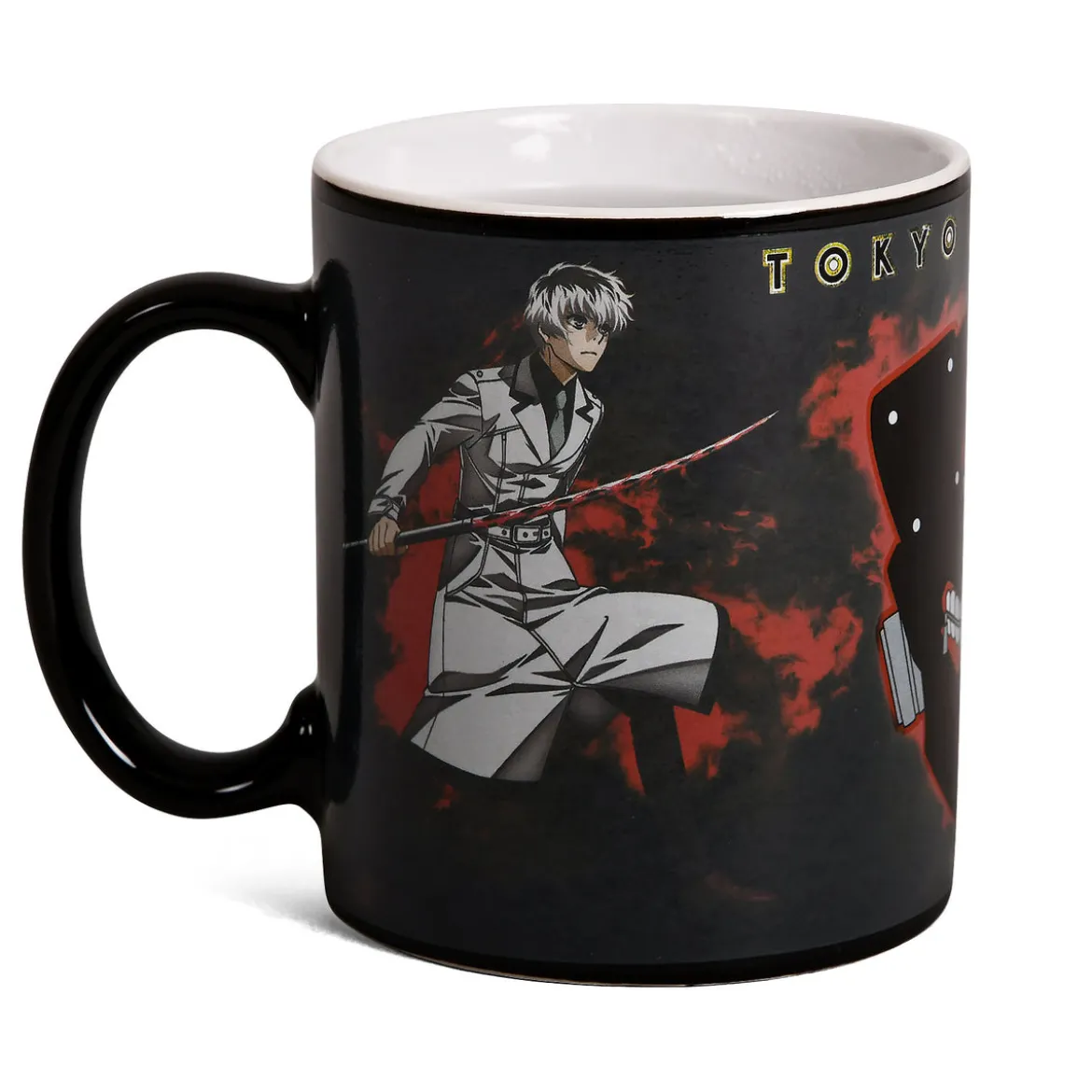 Tokyo Ghoul - Kaneki Mask Thermoeffekt Tasse