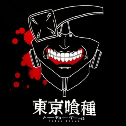 Tokyo Ghoul - Kaneki Mask T-Shirt schwarz