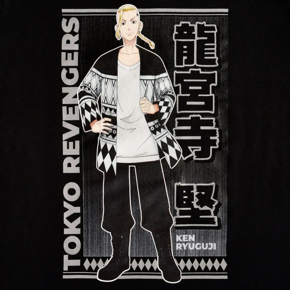 Tokyo Revengers - Draken Longsleeve schwarz