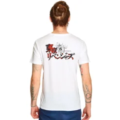 Tokyo Revengers - Yellow Square Logo T-Shirt weiß