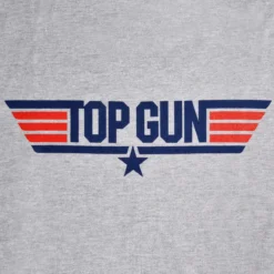 Top Gun - Logo T-Shirt grau