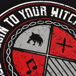 Toss a Coin Hoodie für Witcher Fans schwarz