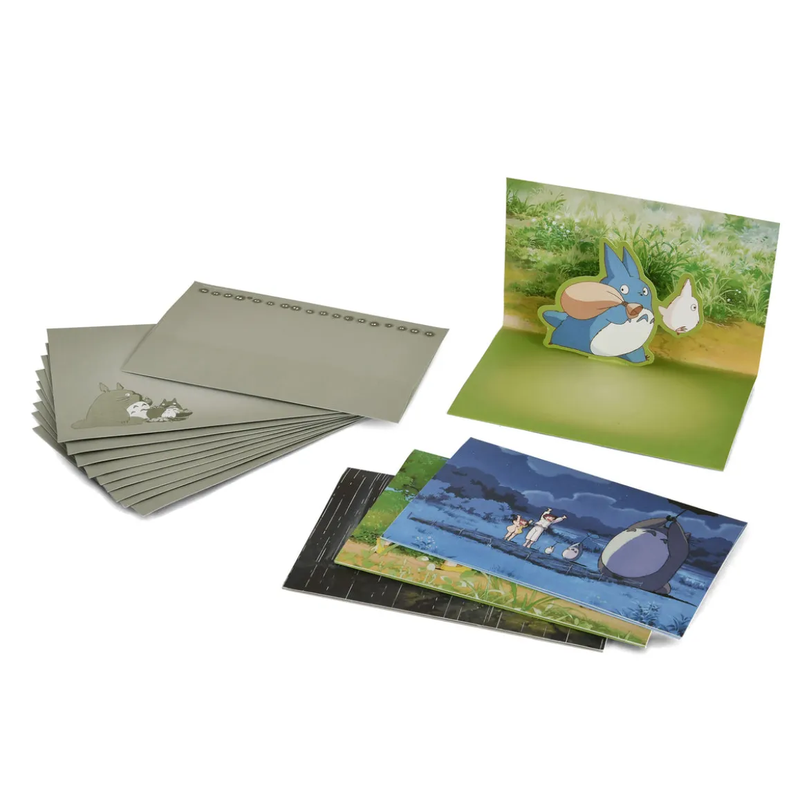 Totoro - Friends 3D Pop-Up Postkarten 10er Set