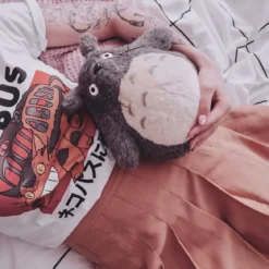 Totoro Plüsch Figur grau