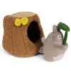 Totoro - Plüsch Figur mit Baumstamm