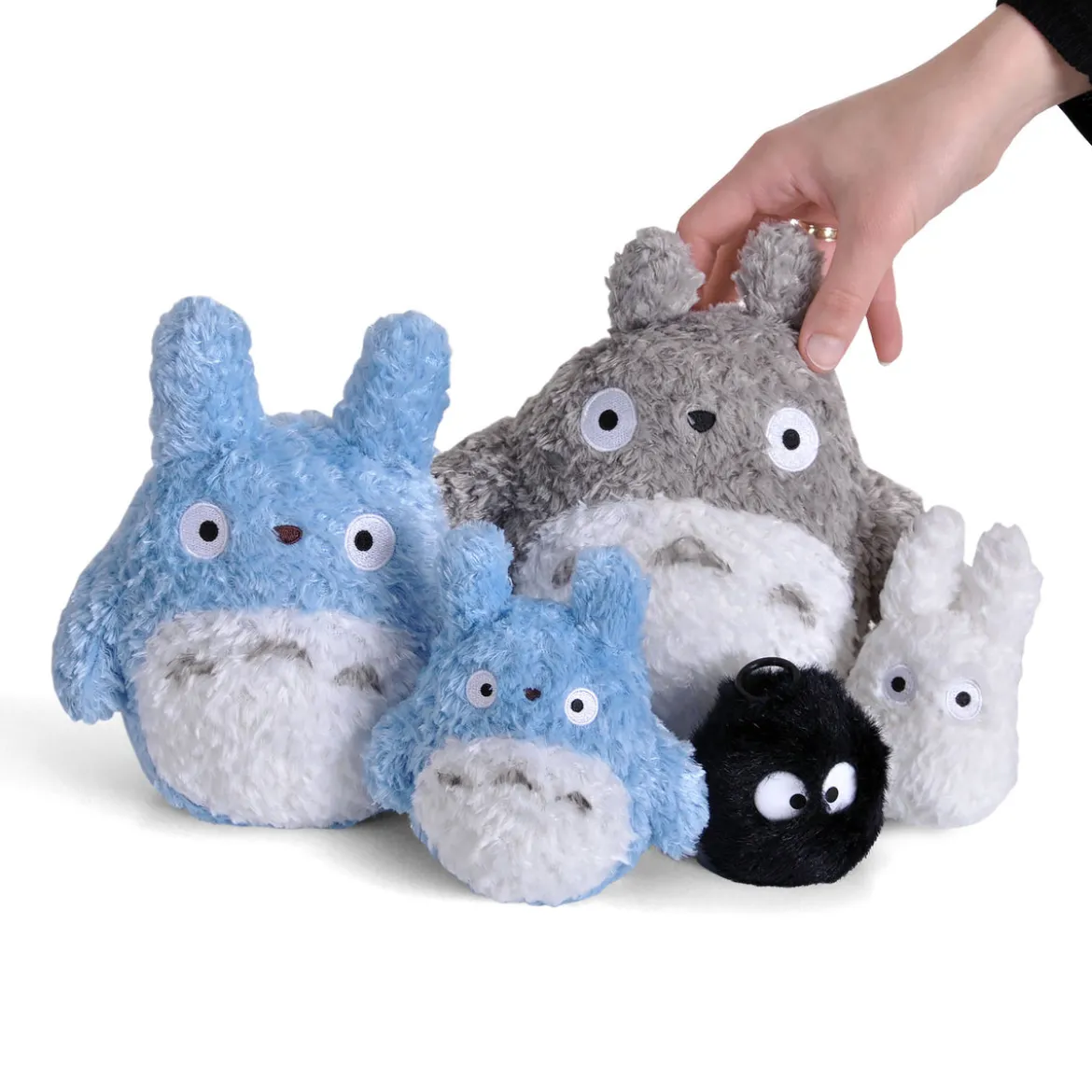 Totoro - Rußmännchen Plüsch Figur mit Vibrationseffekt schwarz