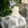 Totoro - Silhouette Totoro Mini Handtuch