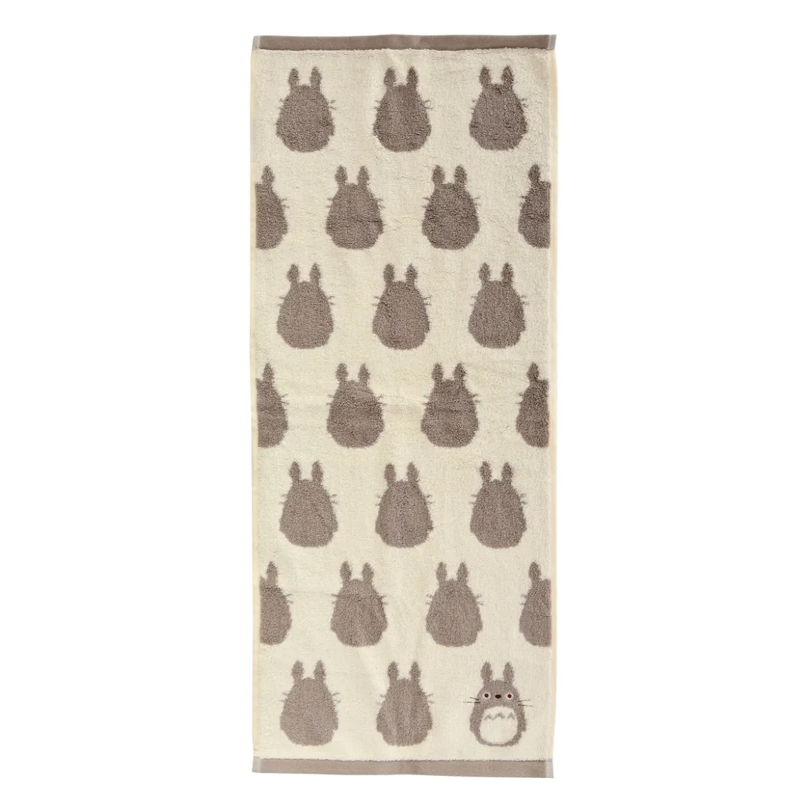 Totoro - Silhouette Totoro Mini Handtuch