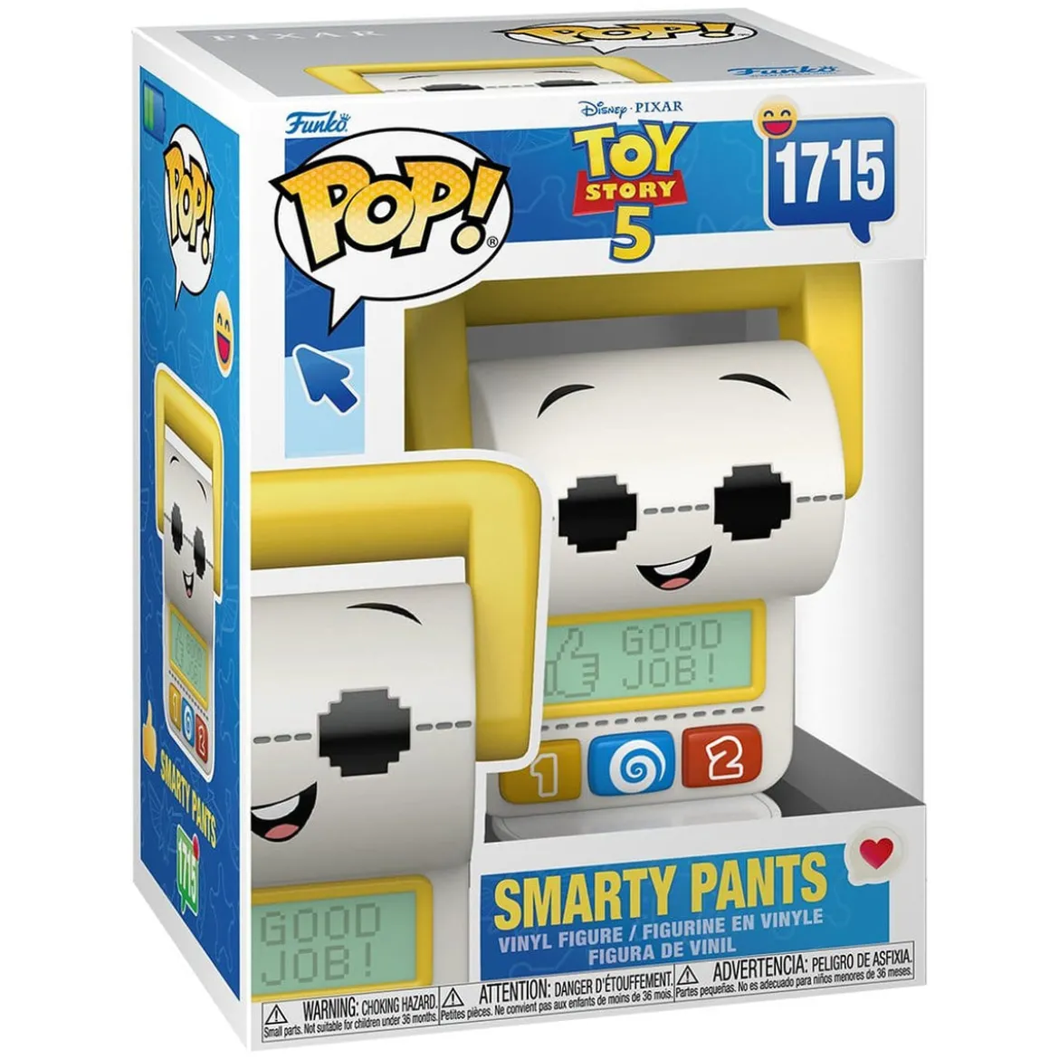 Toy Story 5 POP! Disney Vinyl Figuren Smarty Pants 9 cm