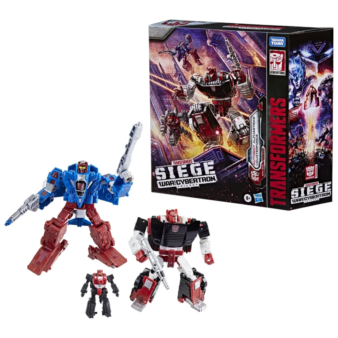 Transformers Generations War for Cybertron: Siege Actionfiguren 3er-Pack Autobot Alphastrike Counterforce
