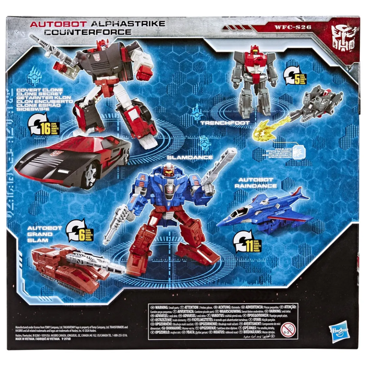 Transformers Generations War for Cybertron: Siege Actionfiguren 3er-Pack Autobot Alphastrike Counterforce