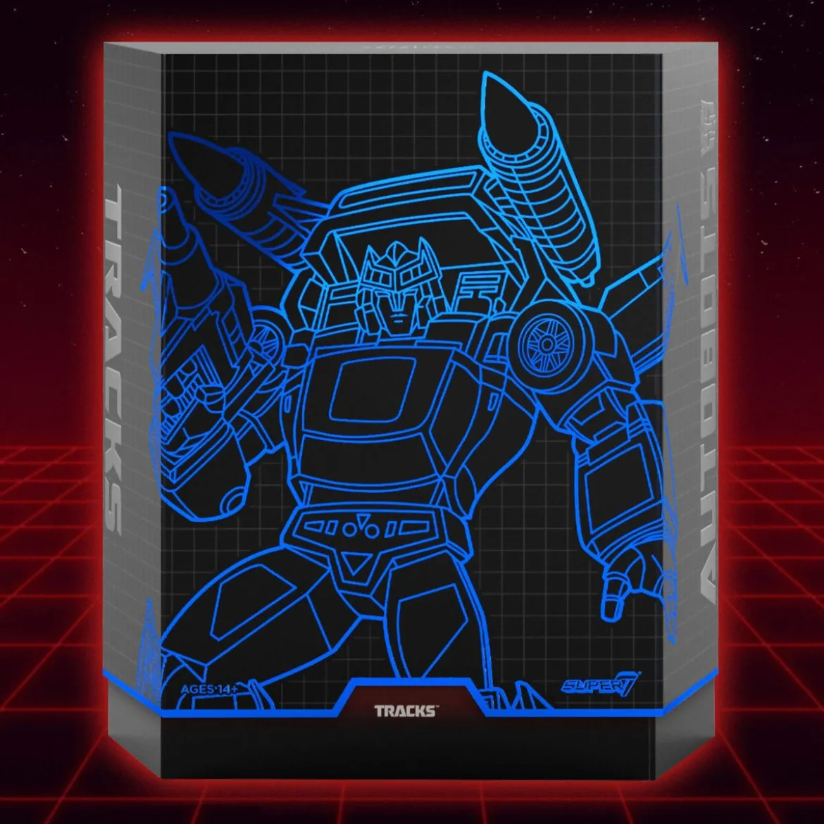 Transformers Ultimates Actionfigur Tracks (G1 Cartoon) 19 cm