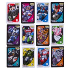 Transformers UNO Flip! Kartenspiel