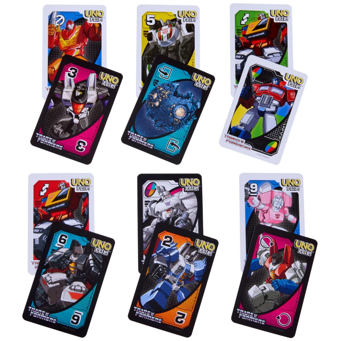Transformers UNO Flip! Kartenspiel