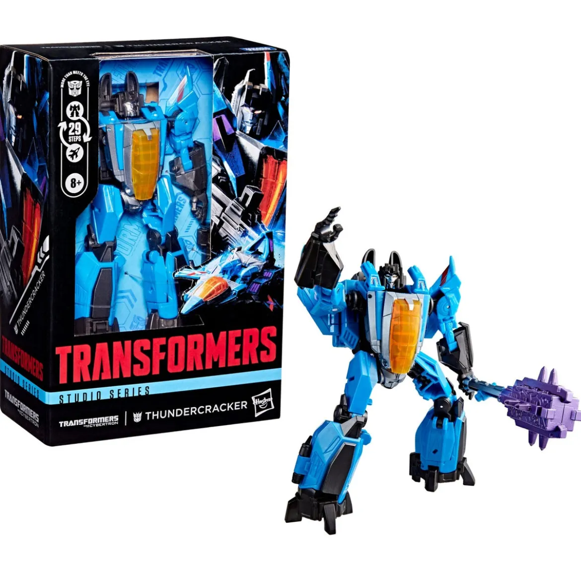 Transformers: War for Cybertron Studio Series Voyager Class Actionfigur Thundercracker 16 cm