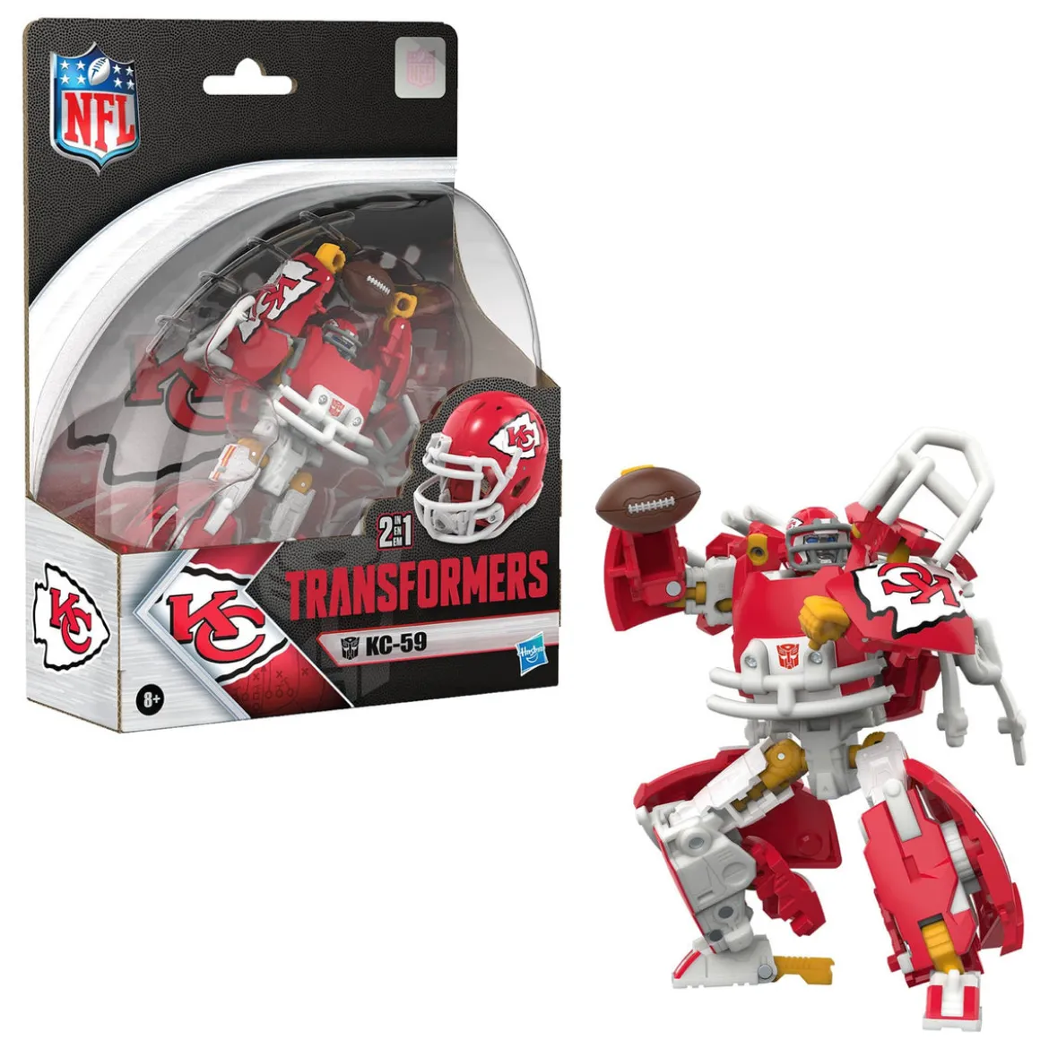 Transformers x NFL Actionfigur Kansas City Chiefs: KC-59 14