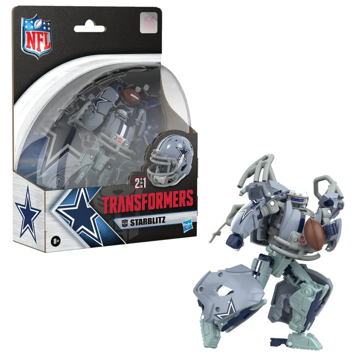 Transformers x NFL Actionfigur Dallas Cowboys: Starblitz 14