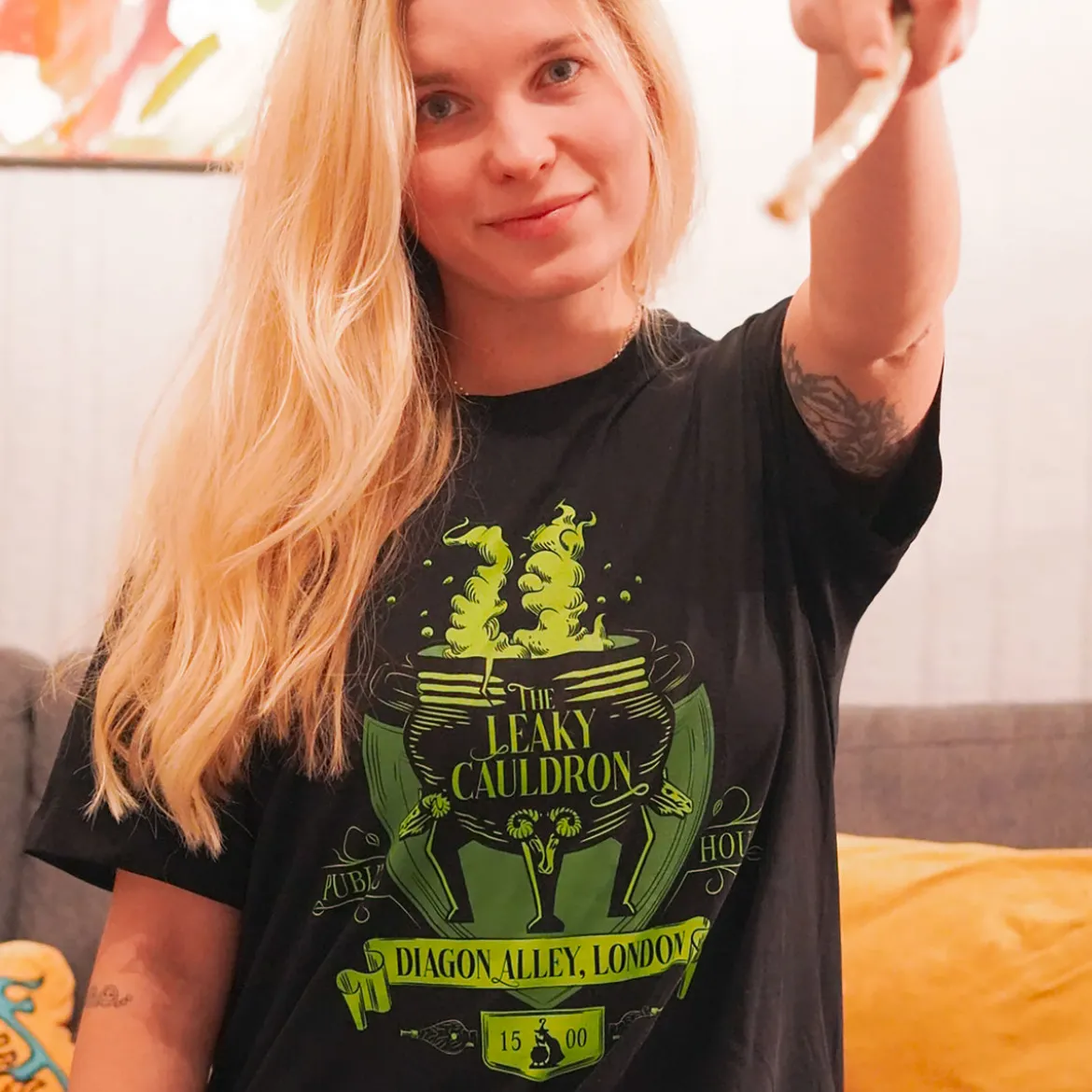 Tropfender Kessel T-Shirt schwarz - Harry Potter